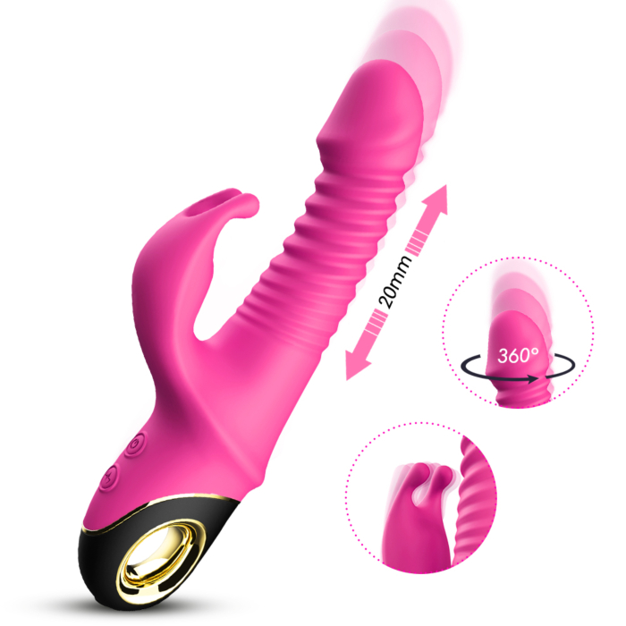 Thrusting Rabbit Vibrator Zing