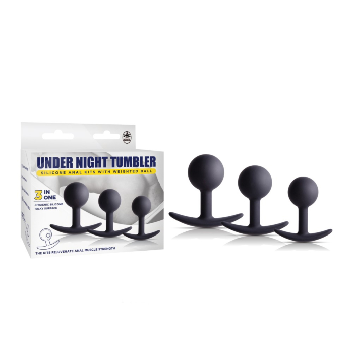 Under Night Tumbler Anal Kits with Weighted Ball
