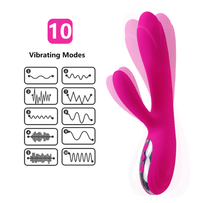 Vibrator-Joker Heating Double Vibrating Massage Stick