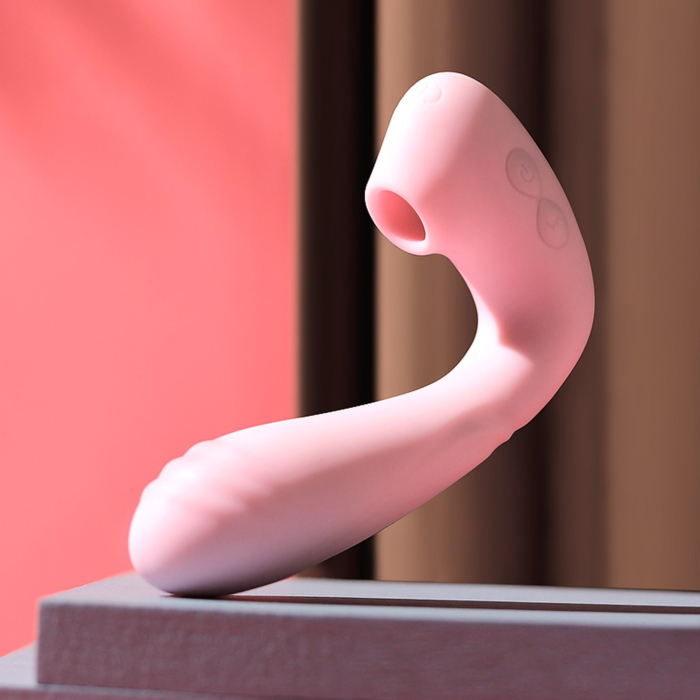 Clitoral Wearable Sucking Vibrator - Pink