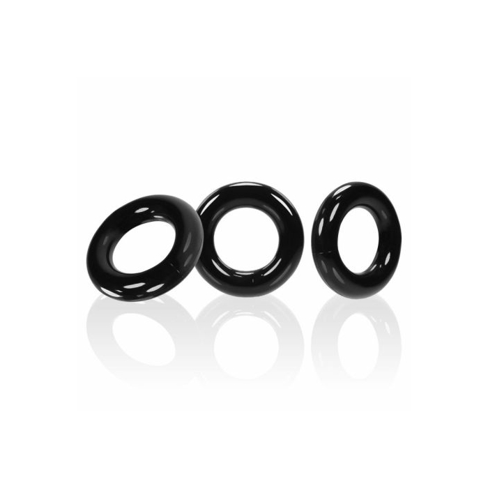Willy rings cockring 3-
pack black